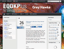 Tablet Screenshot of greyhawke.org